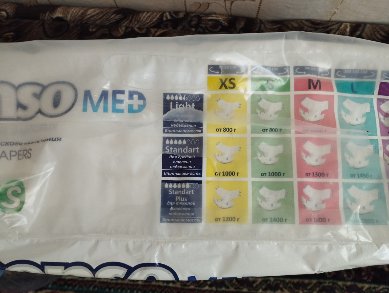 Новые подгузники для взрослых Senso Med - Фото 2