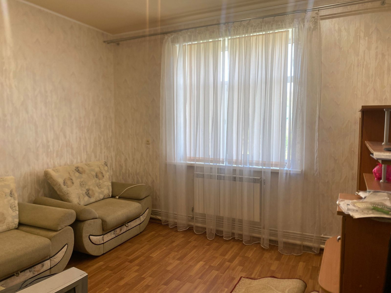 Двухкомнатная квартира с автономным отоплением