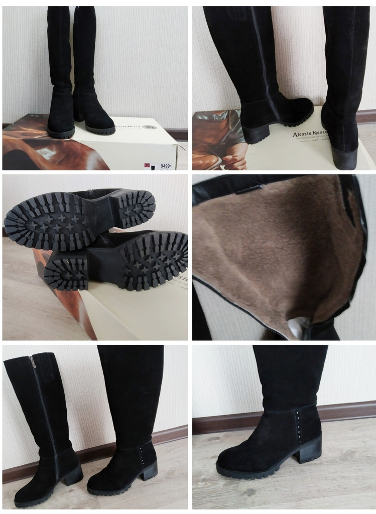 Сапоги зимние ALESSIO NESKA, р.37,5 - Фото 2