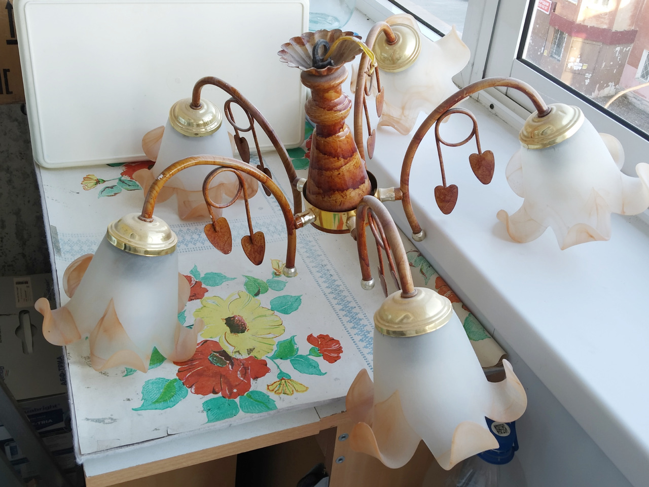 Люстра потолочная